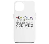 Spoiler Alert God Wins I've Read The Final Chapter Christian Coque pour iPhone 13
