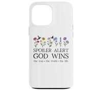 Spoiler Alert God Wins I've Read The Final Chapter Christian Coque pour iPhone 13 Pro Max