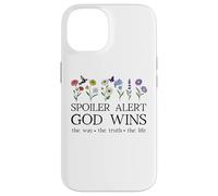 Spoiler Alert God Wins I've Read The Final Chapter Christian Coque pour iPhone 14