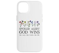 Spoiler Alert God Wins I've Read The Final Chapter Christian Coque pour iPhone 14 Plus