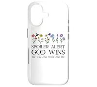Spoiler Alert God Wins I've Read The Final Chapter Christian Coque pour iPhone 17