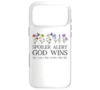Spoiler Alert God Wins I've Read The Final Chapter Christian Coque pour iPhone 17 Pro Max