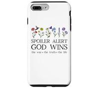 Spoiler Alert God Wins I've Read The Final Chapter Christian Coque pour iPhone 7 Plus/8 Plus