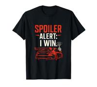 Spoiler Alert I Win Race Car Motorsport T-Shirt