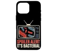 Spoiler Alert It's Bacterial Microbiologist Coque pour iPhone 16 Pro Max