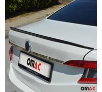 Spoiler arrière Aileron arrière pour Fiat Tipo 2015-2025 Hayon peint Noir ABS