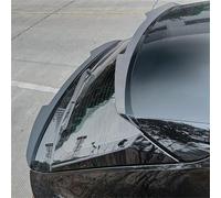 Spoiler Arrière Kit Carrosserie Comprenant Aileron Central Toit Arrière, Becquet Hayon Et Un Coffre pour Q8 SQ8, Finition pour S-Line 2019-2025 Aileron Voiture(A Set Black)