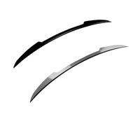 Spoiler Arrière Kit Carrosserie Comprenant Aileron Central Toit Arrière, Becquet Hayon Et Un Coffre pour Q8 SQ8, Finition pour S-Line 2019-2025 Aileron Voiture(Rear Black 1)