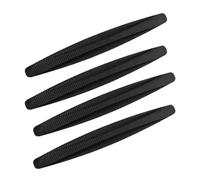 Spoiler Avant 2 Ou 4 Pièces - Bandes De Protection Universelles en Caoutchouc pour Pare-Chocs Avant Et Arrière De Voiture - Accessoires De Remplacement(4pc-Black)