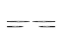 Spoiler Avant ABS pour Mercedes-Benz E-Class W214 S214 Sport Edition 2024-2025 - Becquet Sport Déflecteur de Pare-Choc Avant Kit Aérodynamique Tuning Stabilité et Design,Silver