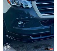 Spoiler avant, bavette de pare-chocs, splitter pour VW Crafter 2006-2012 ABS noir 1pc