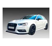 Spoiler avant compatible avec Audi A3 (8V) Sportback/HB/Sedan/Cabrio 2012-2016 (ABS), Noir