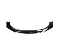 Spoiler Avant de Voiture pour Q3 pour Q 3 2012-2020 Kit Carrosserie Pare-Chocs Avant Fendu Diffuseur Spoiler Déflecteur Accessoire Modification Sportive 4 Pièces Déflecteur Lèvre Avant(Bright Black)