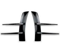 Spoiler Avant Lèvre de Pare-Chocs pour Skoda Citigo 5-Türer 1 (I) I 2012-2019 -, Splitter Protection Diffuseur Tuning Auto Noir Brillant Kit Carrosserie Look Sport