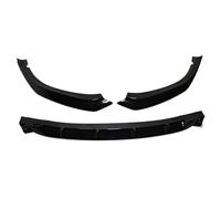 Spoiler Avant Pare Choc Lame De Pare-Choc Avant Voiture Diffuseur Becquet Kits Carrosserie Tablier Réglage pour BMW Série 5 G30 G31 520i 530i 540i Sport 2017 - 2020(Gloss Black)