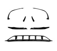 Spoiler Avant pour Benz W176 A200 A250 A45 pour AMG Hatchback Sport 2016-2018 Becquet De Pare-Chocs Avant Séparateurs Canards Évents 1 Ensemble Spoiler De Pare-Choc Avant(5)