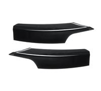Spoiler Avant Pour BMW F30 F31 Sport 2012-2019 feu antibrouillard lampe sourcil cadre couverture voiture avant pare-chocs lèvre séparateur canards becquet côté Voiture Becquets Avant(Type B-Glossy Bla