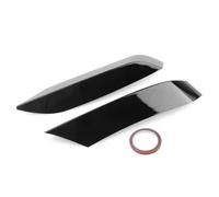 Spoiler Avant Pour BMW F80 Pour M3 2014-2019 F82 F83 Pour M4 2015-2020 Cadre Admission Couvercle Becquet Supérieur Canard Garniture Séparateur Ventilation Latérale Lèvre Spoiler Avant(Look Glossy Blac