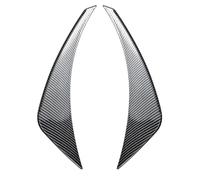 Spoiler Avant pour Mazda pour MX-5 pour Miata ND 2016+ Aileron Avant Aileron Latéral Modification Calandre Kit Carrosserie Spoiler De Pare-Choc Avant(Side Carbon Black)