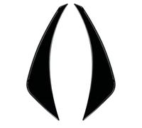 Spoiler Avant pour Mazda pour MX-5 pour Miata ND 2016+ Aileron Avant Aileron Latéral Modification Calandre Kit Carrosserie Spoiler De Pare-Choc Avant(Side Glossy Black)