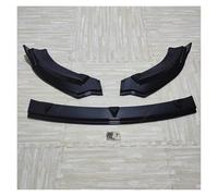 Spoiler Avant pour Tesla pour Modèle pour Y 2020-2024 Aileron De Lèvre Pare-Chocs Inférieur Avant Kit Carrosserie Voiture Protecteur Diffuseur(Gloss Black)