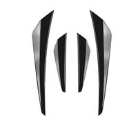 Spoiler Avant pour Volkswagen Golf 8 High 8 MK8 Standard GTI Rline 2020-2025 - ABS Sport Déflecteur Pare-Choc Kit Tuning Becquet Accessoire Tuning,Bright Black