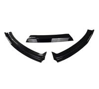 Spoiler Avant pour VW pour Polo MK5 6R pour TSI pour TDI Standard 2009-2017 Pare-Chocs Avant Lèvre Séparateur Spoiler Diffuseur Kits Carrosserie Spoiler De Pare-Choc Avant(2014-2017 Black)