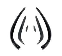 Spoiler Avant Tuning pour Mercedes-Benz C-Class W205 C205 S205 AMG Line 2015-2018 - Style Sport Déflecteur et Diffuseur Pare-Choc ABS Léger et Résistant Kit Carrosserie,Carbon Fiber