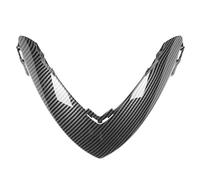 Spoiler Avant Universel Capot de Phare Avant de Moto, Couvercle supérieur de Phare, carénage adapté à la Suzuki GSX S1000 2015-2020 Chocs Aileron(D-Carbon Fiber Look)