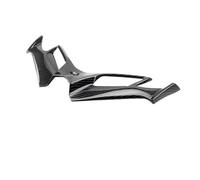 Spoiler Avant Universel Convient pour CFMOTO 450SR 450 SR 2022 2023 Rétroviseurs Carénage Avant Ailettes Aile aérodynamique Ailes latérales Spoiler Carénage Aileron de Moto(Glossy Carbon)