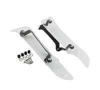 Spoiler Avant Universel Convient pour K1600GT K1600 GT 2017-2023 Extensions de Pare-Brise Protège-Pieds Becquets latéraux Déflecteurs de Vent Aileron de Moto(Clear)