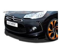 Spoiler avant Vario-X compatible avec Citroën DS3 2009-2016 (PU), Noir