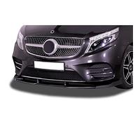 Spoiler avant Vario-X compatible avec Mercedes Classe-V W447 AMG-Line 2014-2019 & FL 2019- (PU), noire