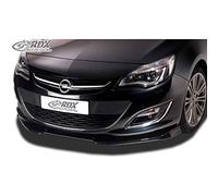 Spoiler avant Vario-X compatible avec Opel Astra J Facelift 2012-2015 (PU), Noir