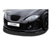 Spoiler avant Vario-X compatible avec Seat Leon 1P 2005-2009 avec SE Bodykit (PU), Noir