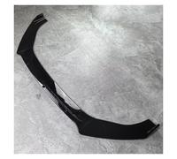 Spoiler Avant Voiture Diffuseur Spoiler Pare-Chocs Avant pour Ford pour Fiesta MK8 St St-Line 2017-2021 Pré-LCI Réglage De Style(Gloss Black)