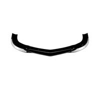 Spoiler Avant Voiture Kit De Diffuseur De Pare-Chocs Avant Spoiler Modification Extérieure pour Mercedes pour Benz pour Classe C W204 S204 C63 AMG 2007-2010(Noir Brillant)