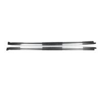 Spoiler Avant Voiture Lot De 2 Extensions De Jupes Latérales en Fibre De Carbone Et Noir Brillant pour BMW pour F15 X5 F85 X5M F16 X6 F86 X6M Accessoires De Voiture