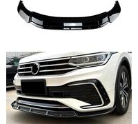 Spoiler Avant Voiture Pare Choc Avant Lame Convient pour VW Tiguan L Tiguan R Line 2021 2022 2023+ Pare-Chocs De Voiture Spoiler Séparateur Kit Accessoire