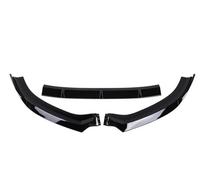 Spoiler Avant Voiture pour A3 8V pour S-Line S3 Berline Standard Version 2017-2020 Pare-Chocs Avant Voiture Canard Lip Splitter Inférieur Diffuseur Spoiler Spoiler Pare-Choc Avant(Noir)