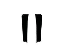 Spoiler Avant Voiture pour Benz Classe A W176 Sport 2013-2015 AMG Voiture Pare-Chocs Avant Couverture Vent Couteau Feux Brouillard Garniture Lame Garniture Lumière(2Pcs Side Gloss)