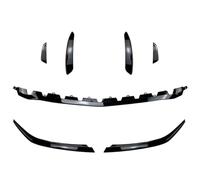 Spoiler Avant Voiture pour Benz Classe A W177 A180 A200 A220 A35 pour AMG 2018+ Diffuseur Pare-Chocs Avant Voiture 7 Pièces Spoiler Pare-Choc Avant