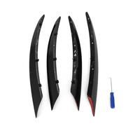 Spoiler Avant Voiture pour Benz pour Classe C W205 C180 C200 2015-2018 Grille Phare Antibrouillard Avant Couvre Autocollants Modification Automobile Protection