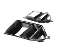 Spoiler Avant Voiture Pour BMW M3 M4 G80 G82 Fibre De Carbone Sèche Pare-chocs Avant Entrée D'air Aérations Kits De Carrosserie Garniture Décoration(R Style)
