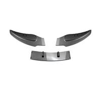 Spoiler Avant Voiture pour BMW Série 1 E81 E82 E87 E88 pour LCI Modèle 2005-2011 Voiture Pare-Chocs Avant Lèvre Becquet Diffuseur par ABS Body Kit Spoiler Pare-Choc Avant(Carbon Look)