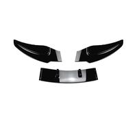 Spoiler Avant Voiture pour BMW Série 1 E81 E82 E87 E88 pour LCI Modèle 2005-2011 Voiture Pare-Chocs Avant Lèvre Becquet Diffuseur par ABS Body Kit Spoiler Pare-Choc Avant(Gloss Black)