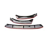 Spoiler Avant Voiture pour Kia K5 DL3 pour Optima 2020 2021 Protecteur Déflecteur Séparateur Avant Pare-Chocs Inférieur Protecteur Corps Menton Lèvre Spoiler Pare-Choc Avant(Red Line)