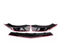 Spoiler Avant Voiture Pour Morris For Garages 5 Pour MG GT 5 2021 2022 2023 Jupes Splitter Pare-chocs Avant Spoiler Kit Carrosserie Transform Style(Type B Black-Red)
