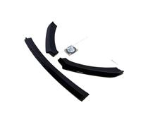 Spoiler Avant Voiture pour Seat pour Leon 3 MK3 MK3.5 5F TDI TSI St SC 2012-2019 Diffuseur Pare-Chocs Avant Séparateur Inférieur Kit Carrosserie Spoiler Pare-Choc Avant(C Gloss Black)
