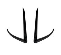 Spoiler avant voiture Pour Tesla Pour Modèle 3 2017-2023 Garniture Phare Antibrouillard Lame Garniture Lumière Sourcil Couverture Pare-chocs Avant Couteau Vent Becquet pare-chocs avant(Noir mat)